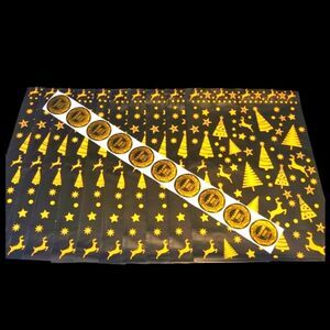 Holiday Mailings 10"x13" (Set Of 10) Christmas 10 Matching Thank You Stickers